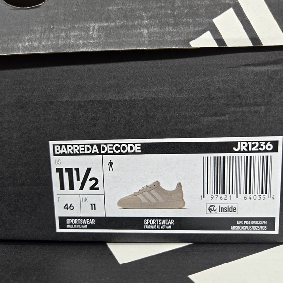 New Adidas Barreda Decode \'Wonder Beige\' JR1236 Men\'s Shoes Size 11.5 main image 7